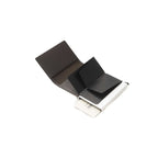 Brown Calfskin Men Wallet