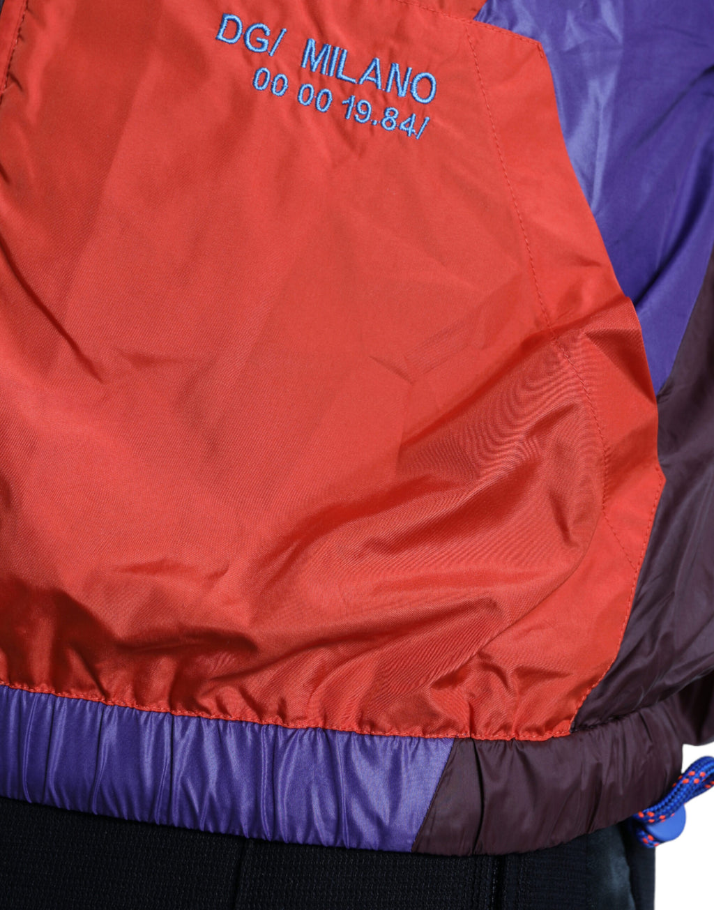 Mehrfarbige Windjacke