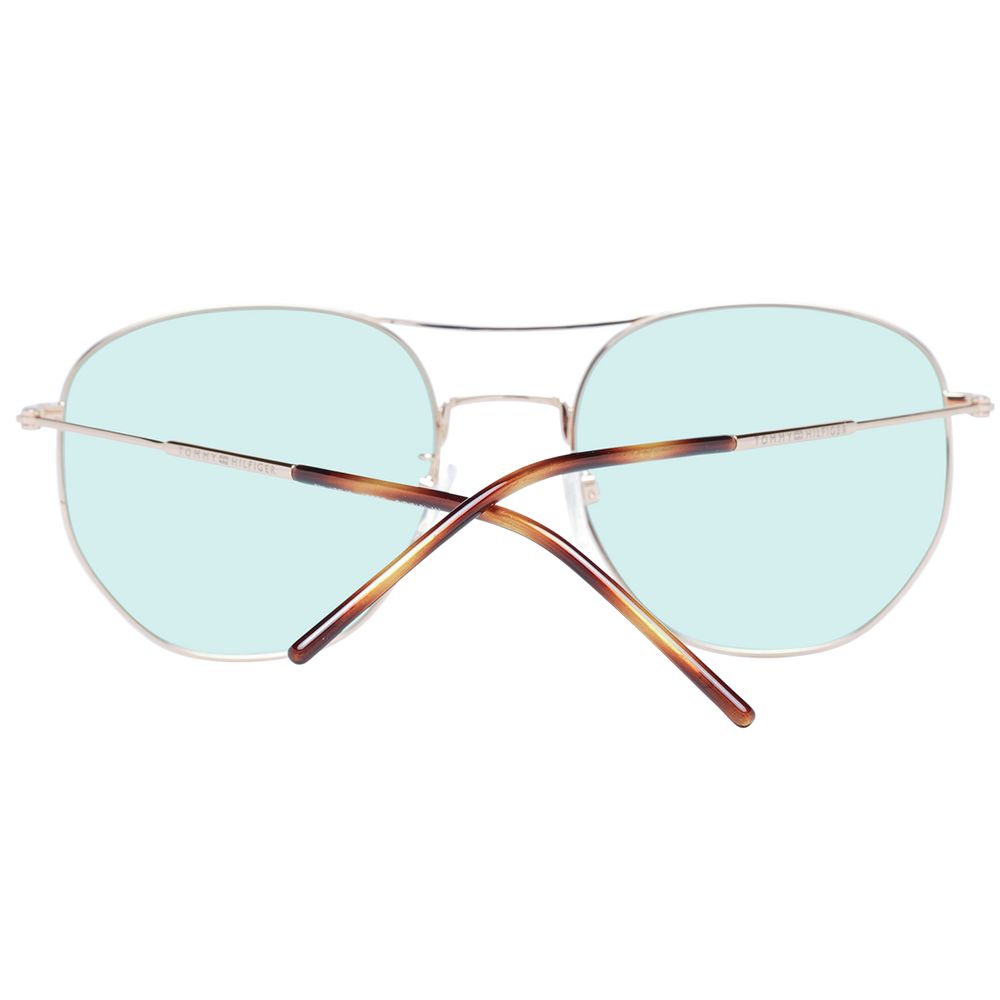 Sonnenbrille aus Rotgold-Metall
