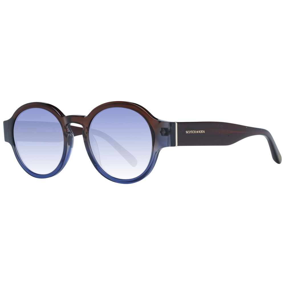Occhiali da sole in acetato marrone
