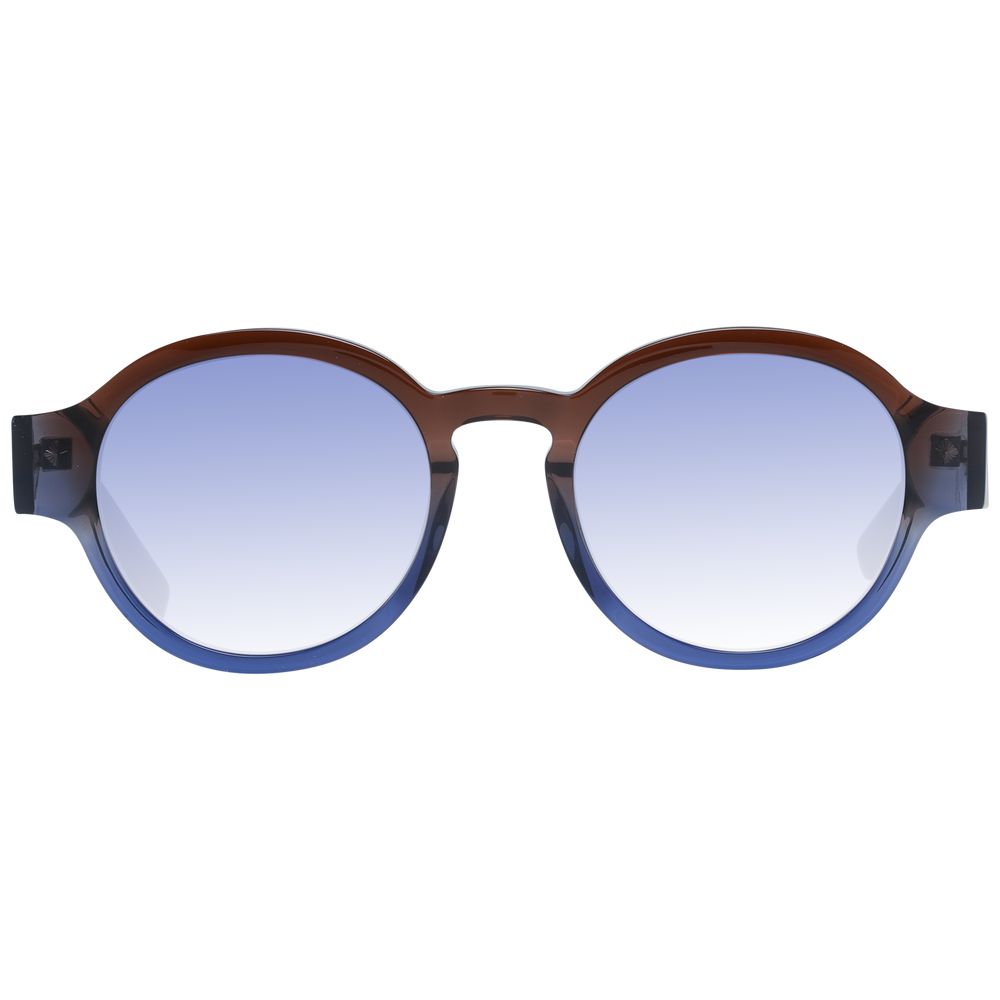 Occhiali da sole in acetato marrone