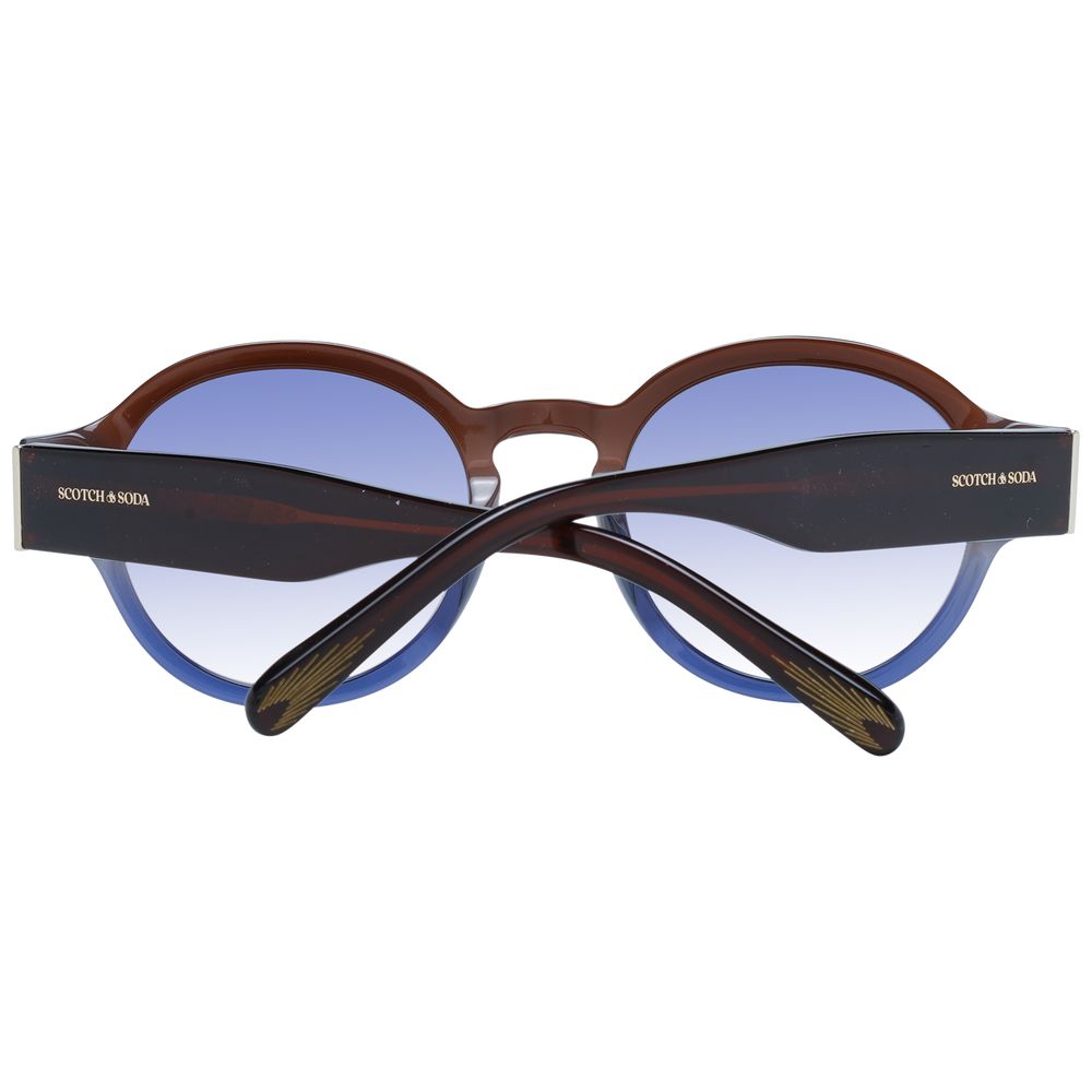 Occhiali da sole in acetato marrone