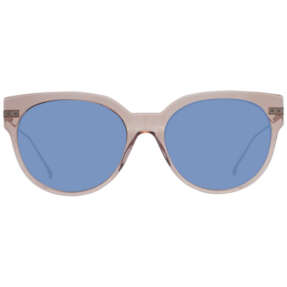 Sonnenbrille aus braunem Azetat