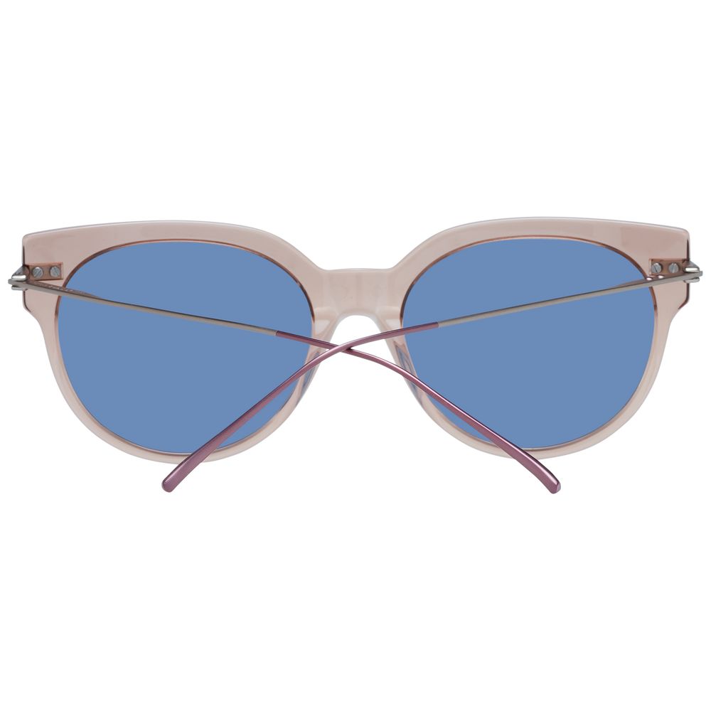 Sonnenbrille aus braunem Azetat