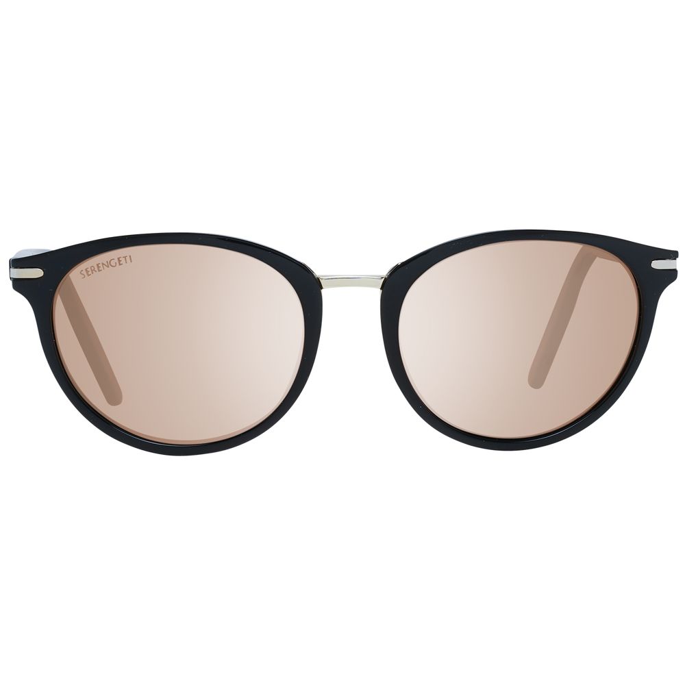 Sonnenbrille aus schwarzem Acetat und Metall