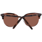 Brown Acetate & Metal Sunglasses