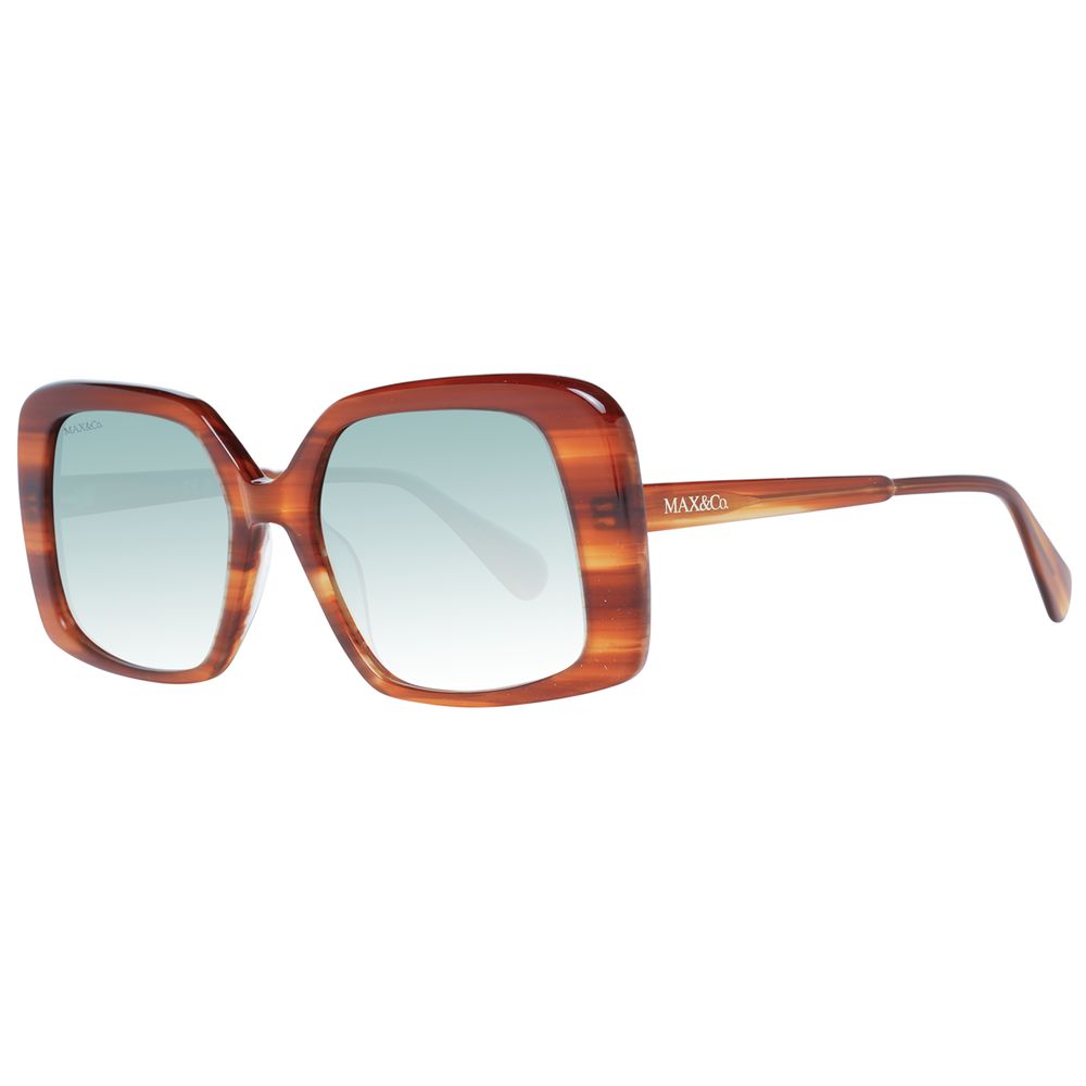 Braune Kunststoff-Sonnenbrille