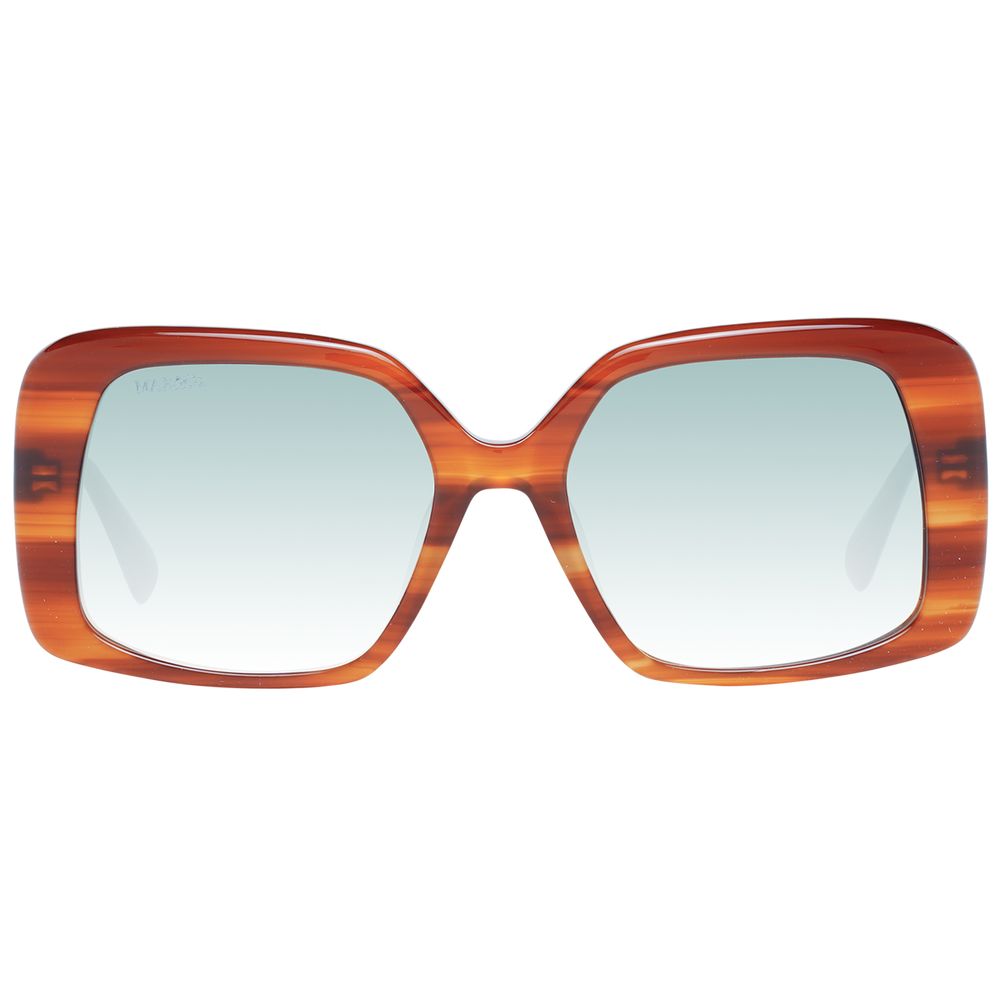 Braune Kunststoff-Sonnenbrille
