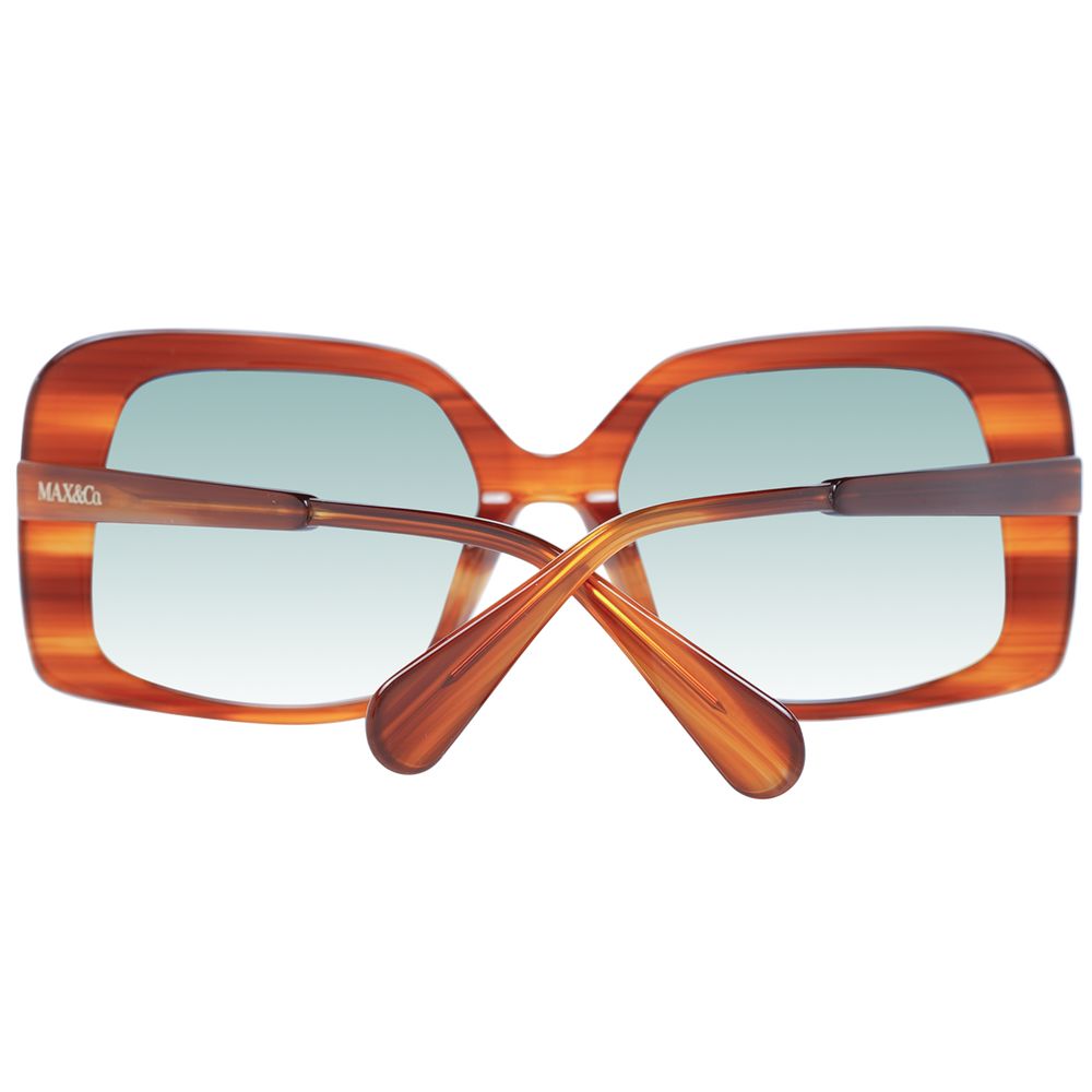 Braune Kunststoff-Sonnenbrille