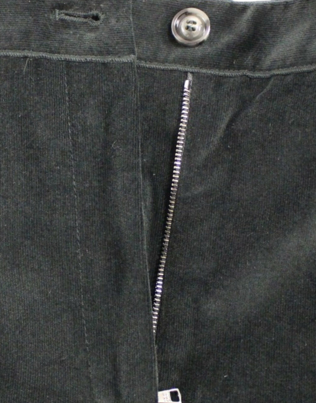 Dunkelgrüne Shorts aus Baumwolle