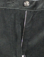 Dunkelgrüne Shorts aus Baumwolle
