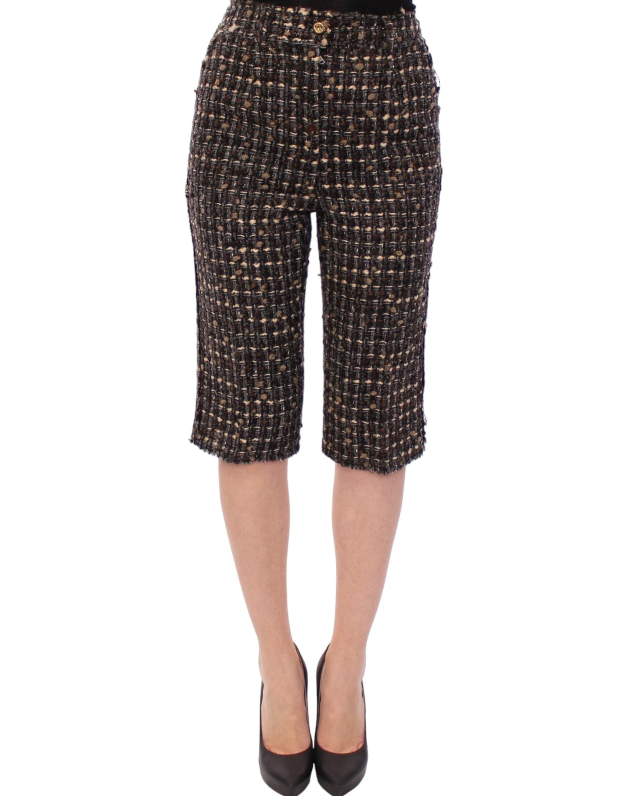 Multicolor Wool Shorts