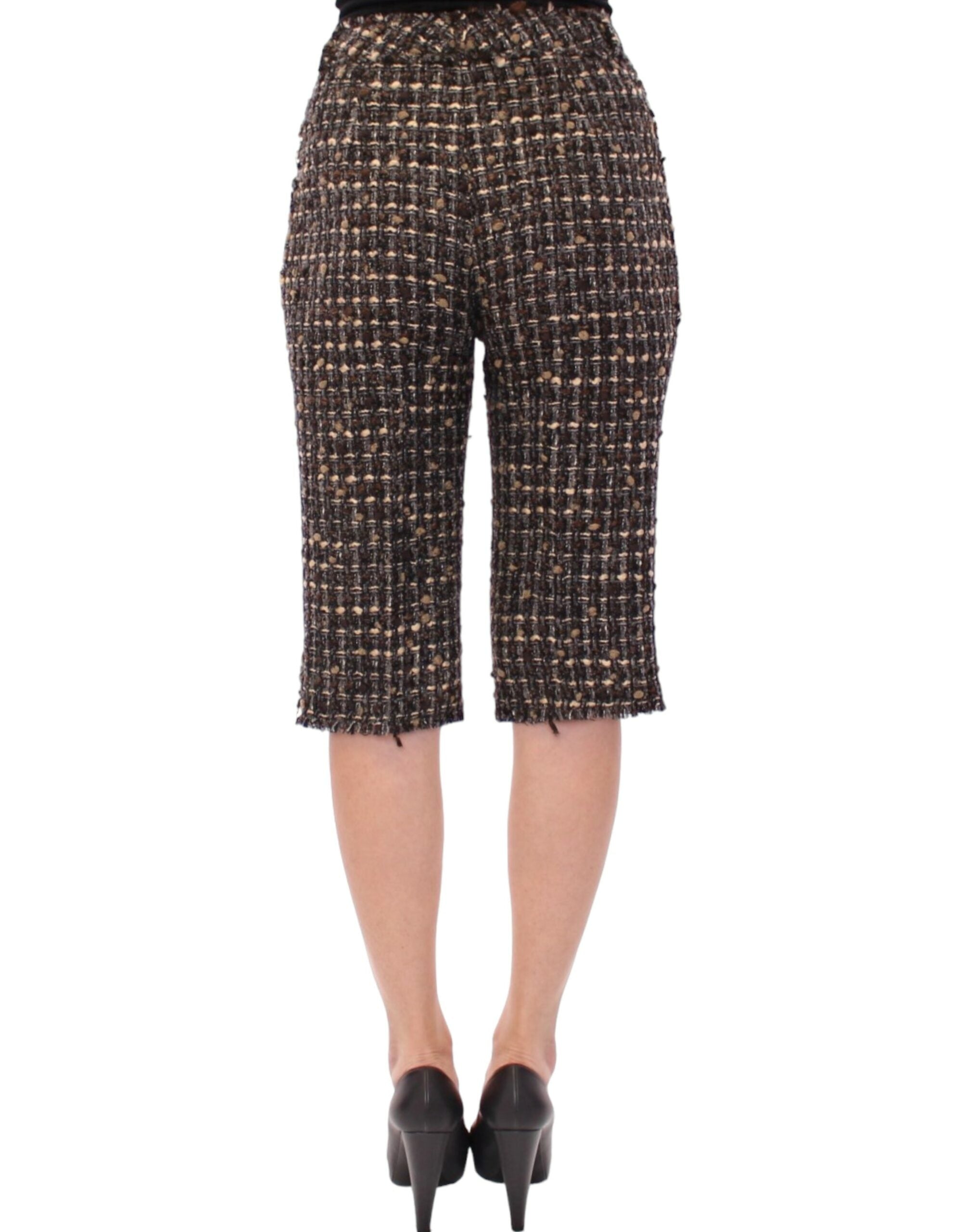 Multicolor Wool Shorts
