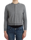 Lingerie Grauer Spitzenpullover Cardigan Top