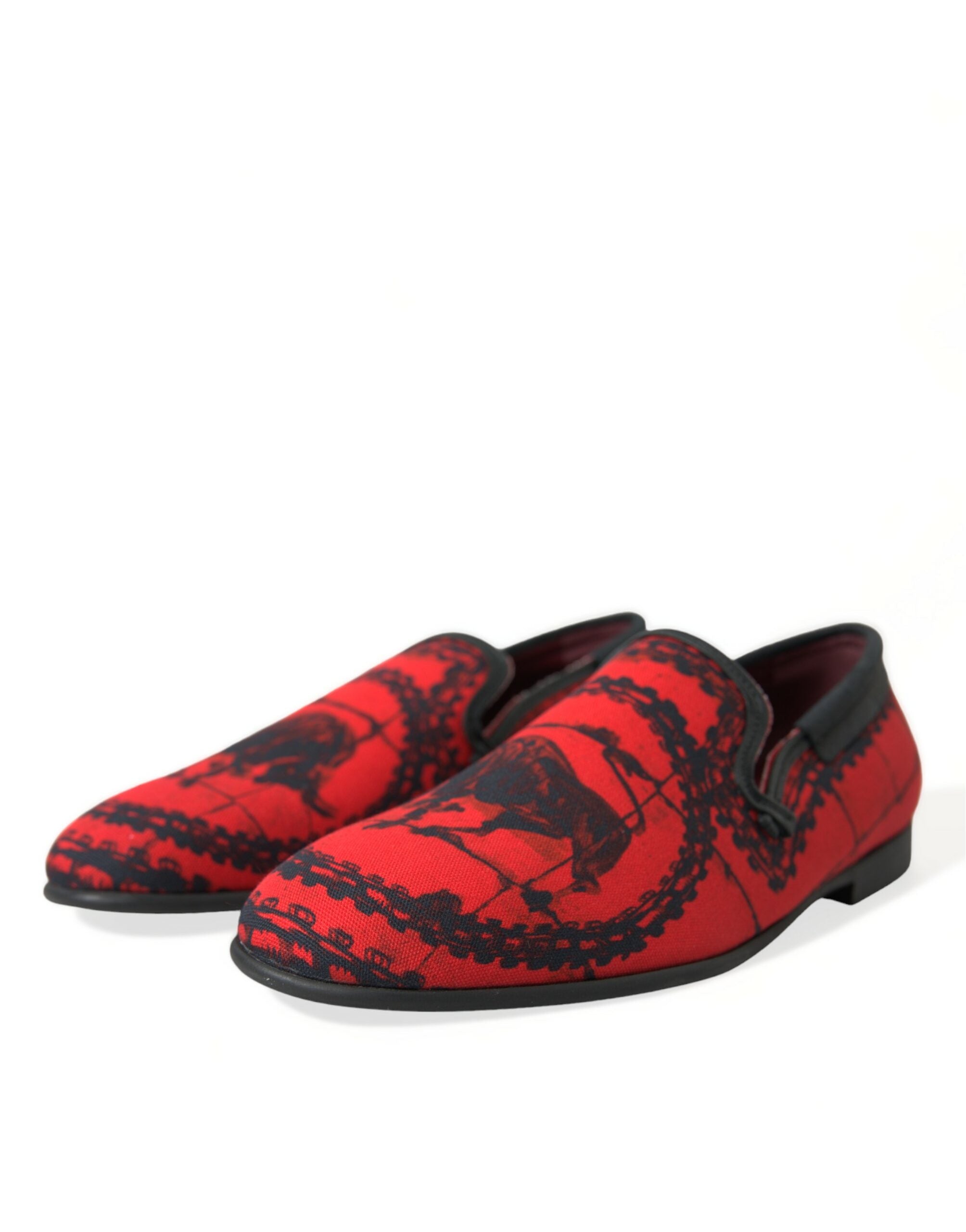 Scarpe da uomo Red Black Torero Loafers