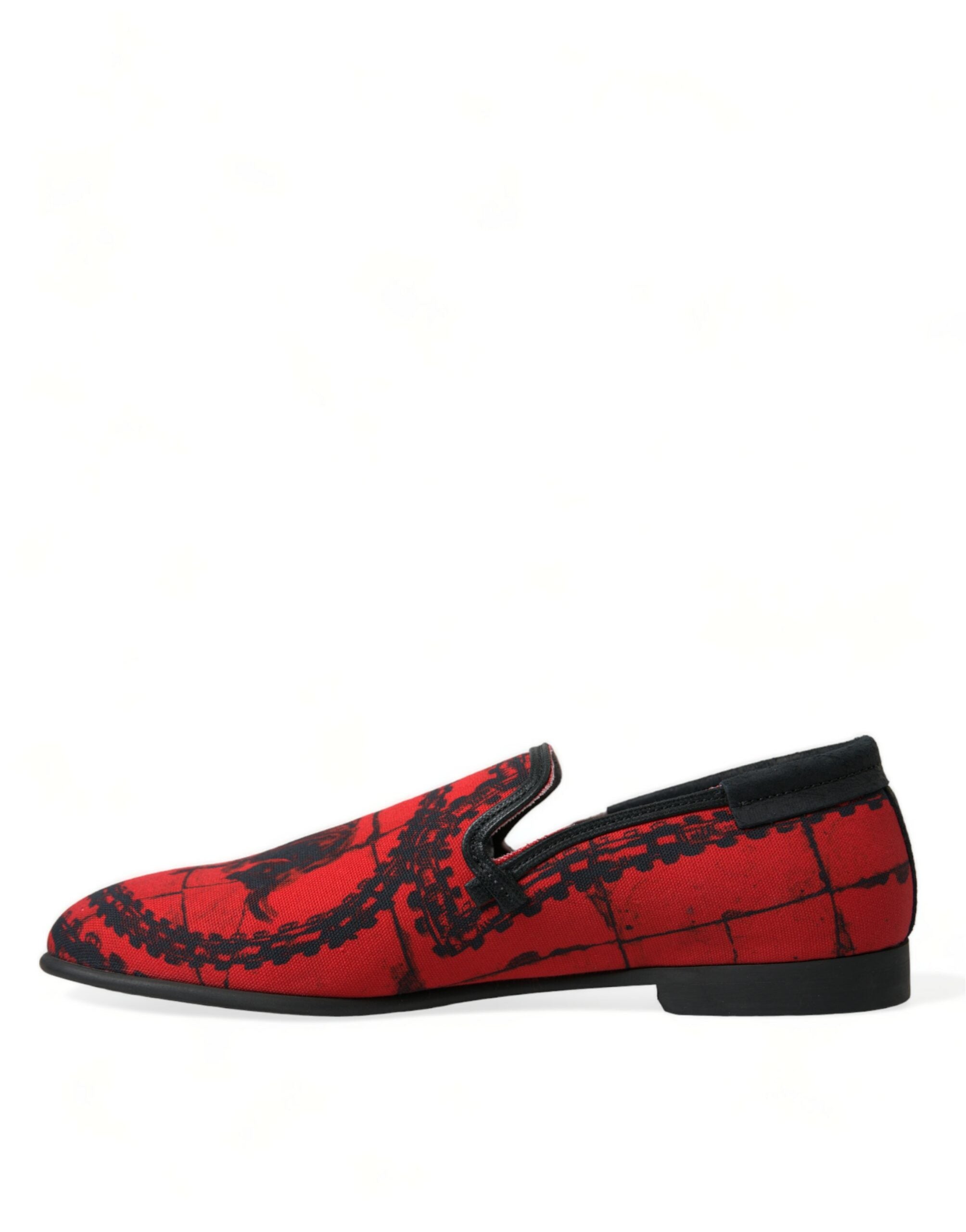 Scarpe da uomo Red Black Torero Loafers