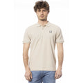 Polohemd aus Baumwolle für Herren, beige