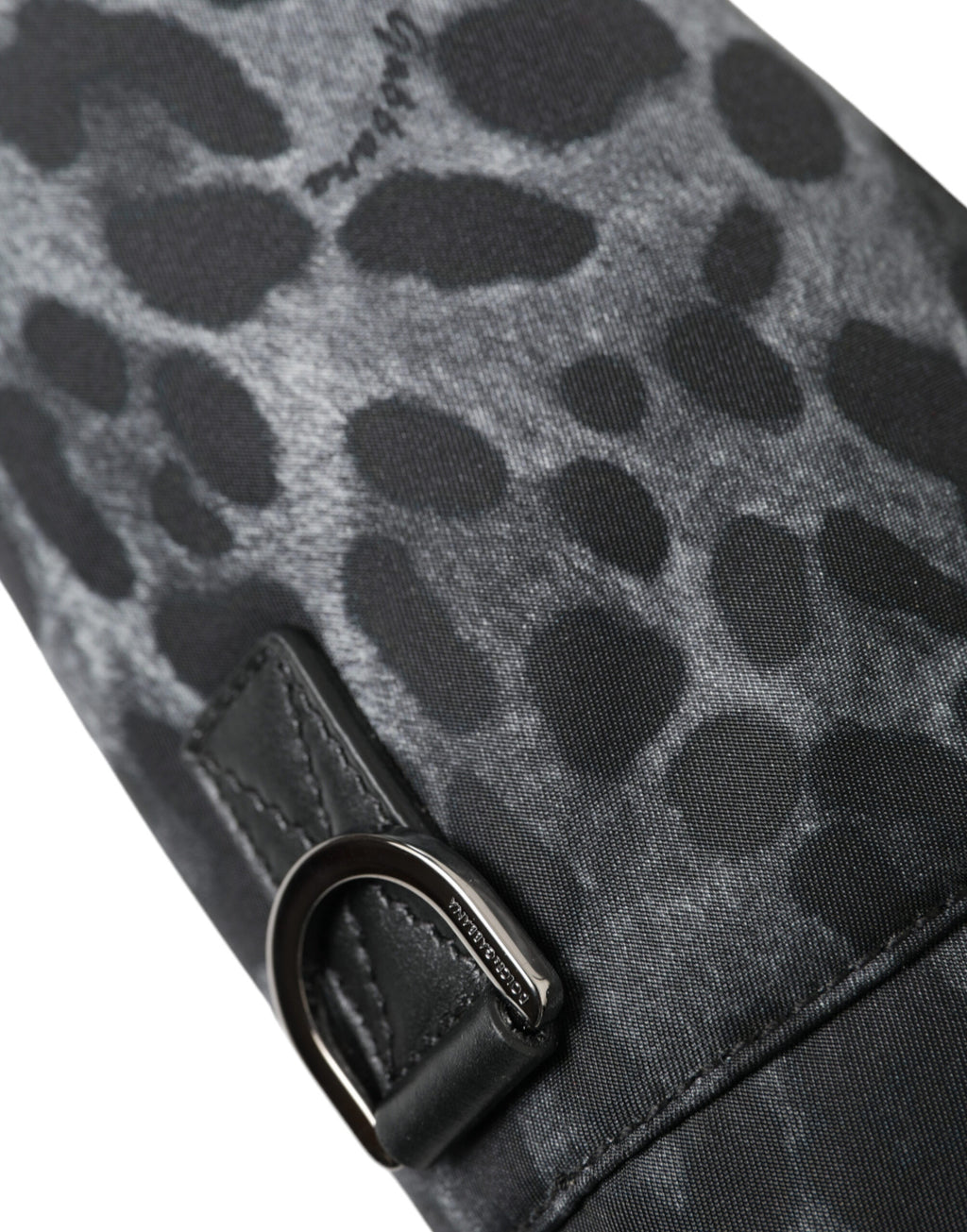 Black Leopard Runde Schlanke Einkaufstasche Flaschenhaltertasche