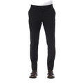 Herrenhose aus schwarzer Schurwolle