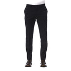 Herrenhose aus schwarzer Schurwolle