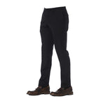 Herrenhose aus schwarzer Schurwolle