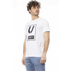White Cotton Men's T-Shirt