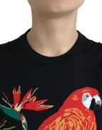 Black Jungle Rundhals-Tanktop ärmellos