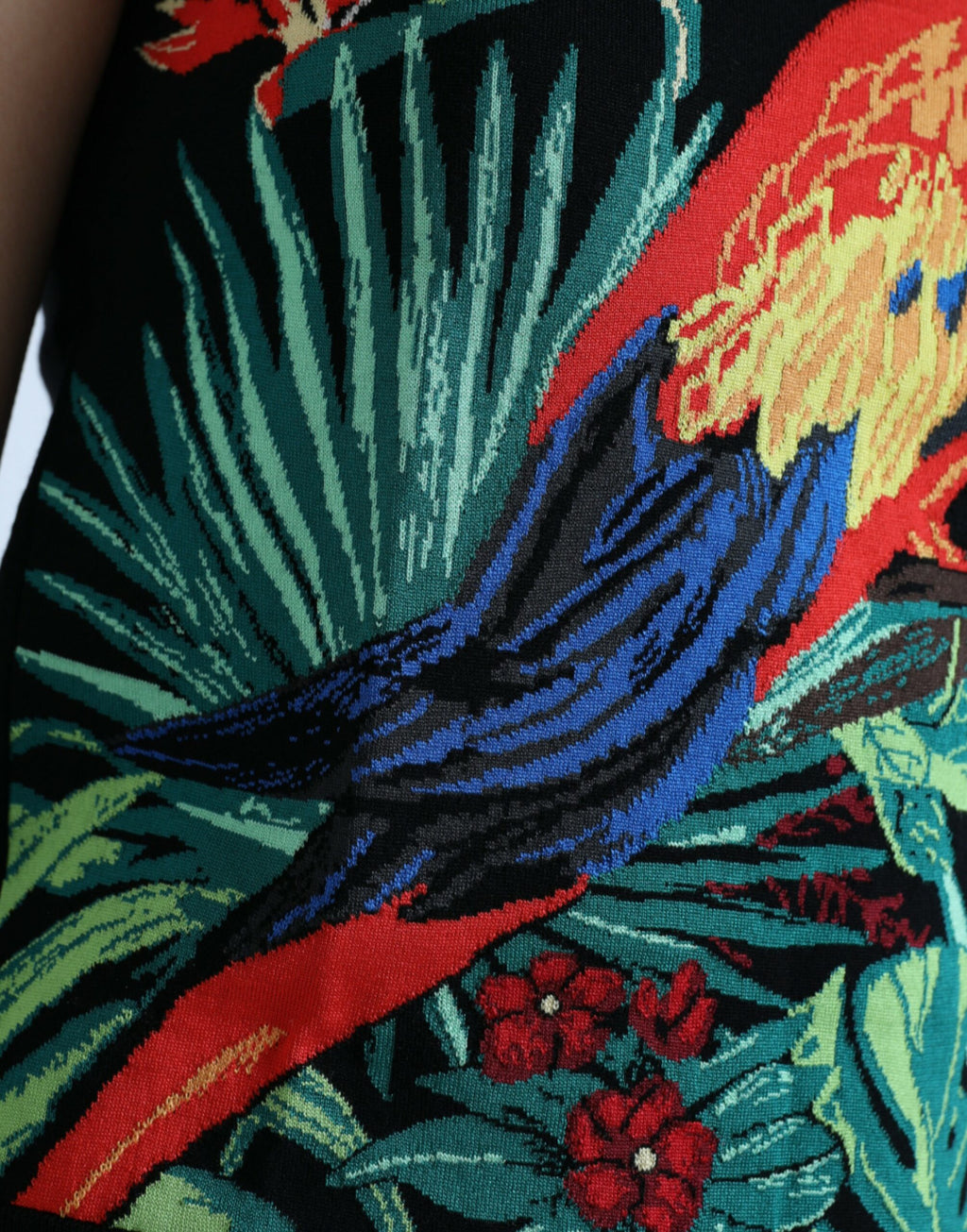 Black Jungle Rundhals-Tanktop ärmellos
