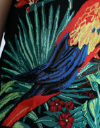 Black Jungle Rundhals-Tanktop ärmellos
