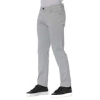Graue Baumwoll-Herrenjeans