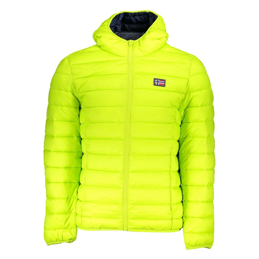 Grüne Polyamidjacke