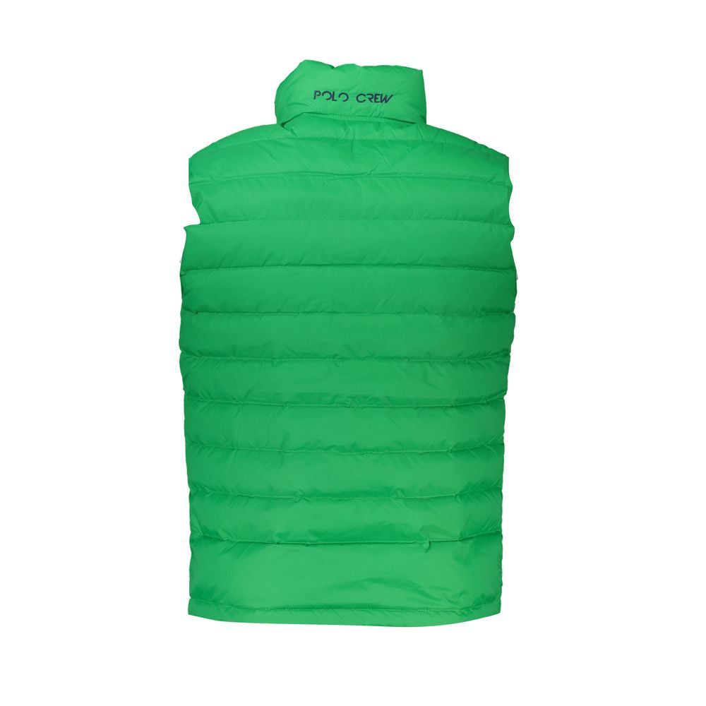Grüne Polyamidjacke