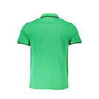 Green Cotton Polo Shirt