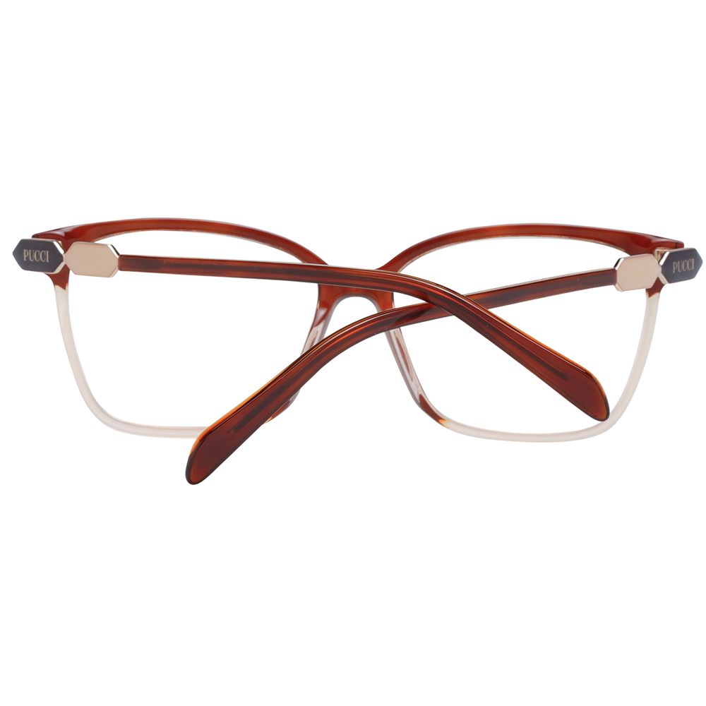 Braune Kunststoffbrille (Fassungen)