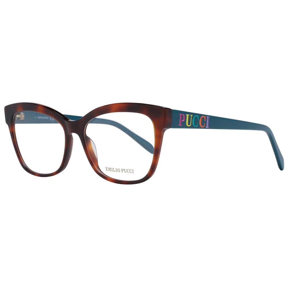 Braune Kunststoffbrille