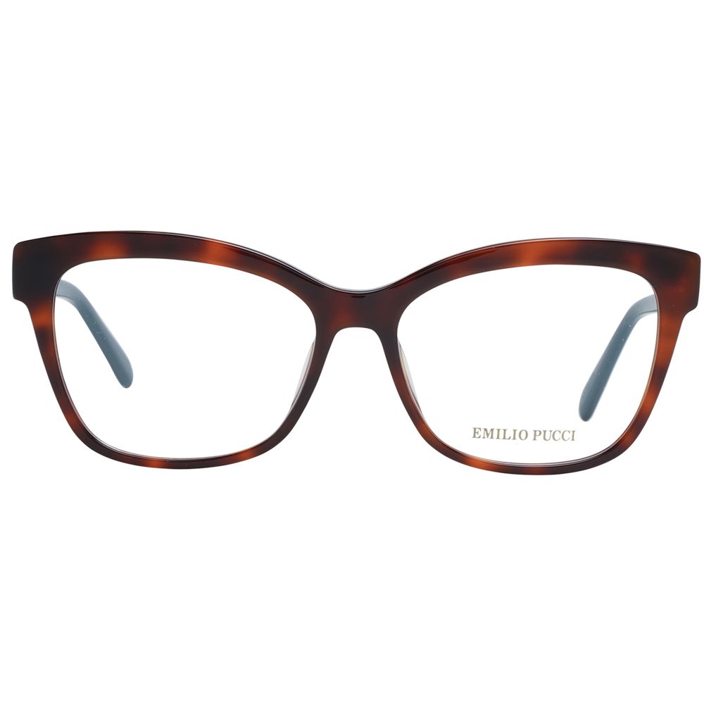 Braune Kunststoffbrille