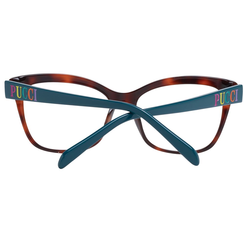 Braune Kunststoffbrille