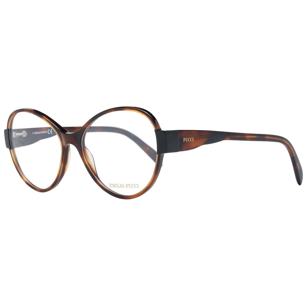 Braune Kunststoffbrille (Fassung)