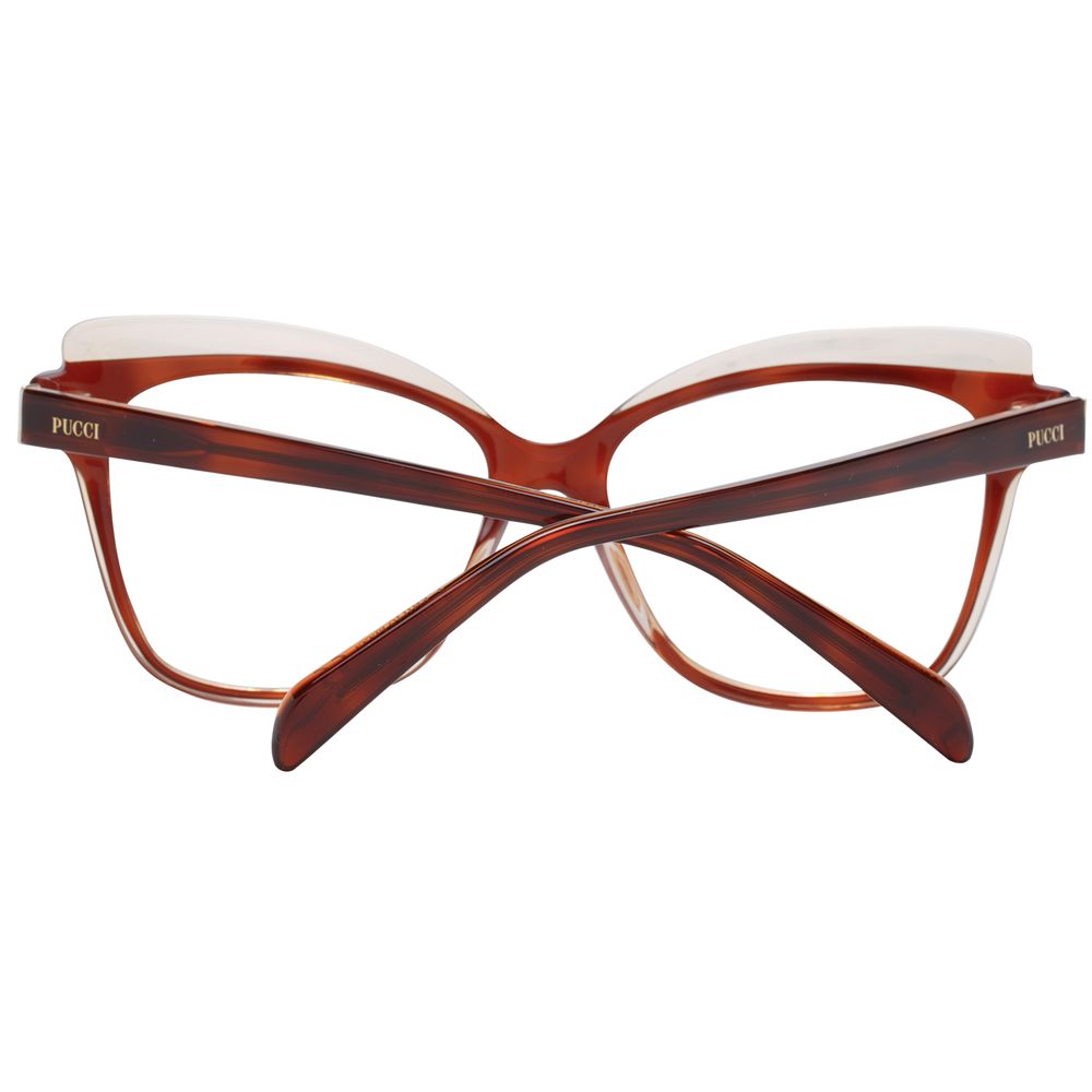 Braune Kunststoffbrille (Fassungen)