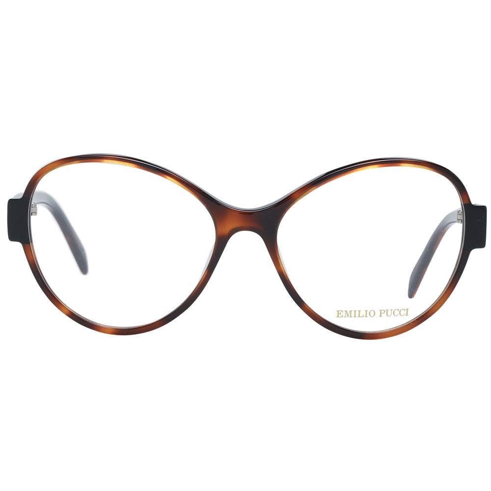 Braune Kunststoffbrille (Fassung)
