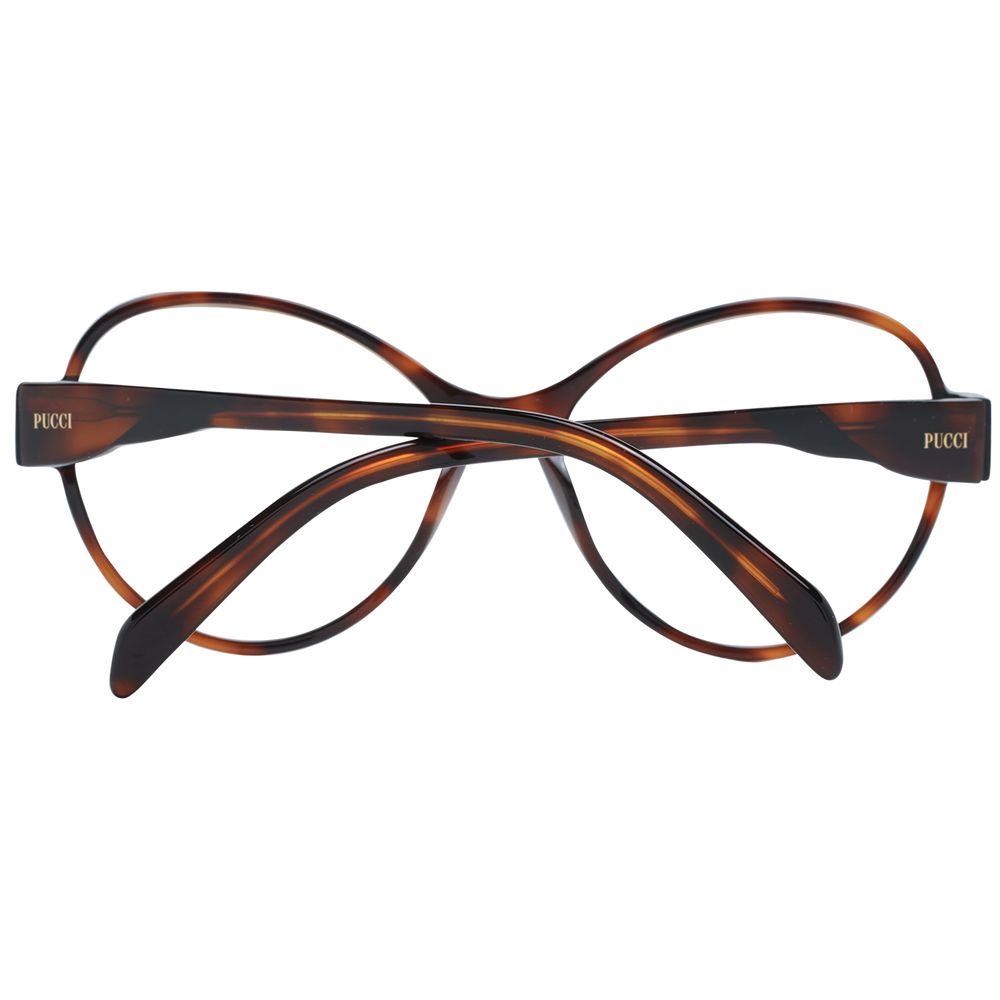 Braune Kunststoffbrille (Fassung)