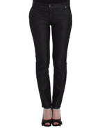 Schwarze Slim Jeans Denim Hose Skinny Leg Stretch