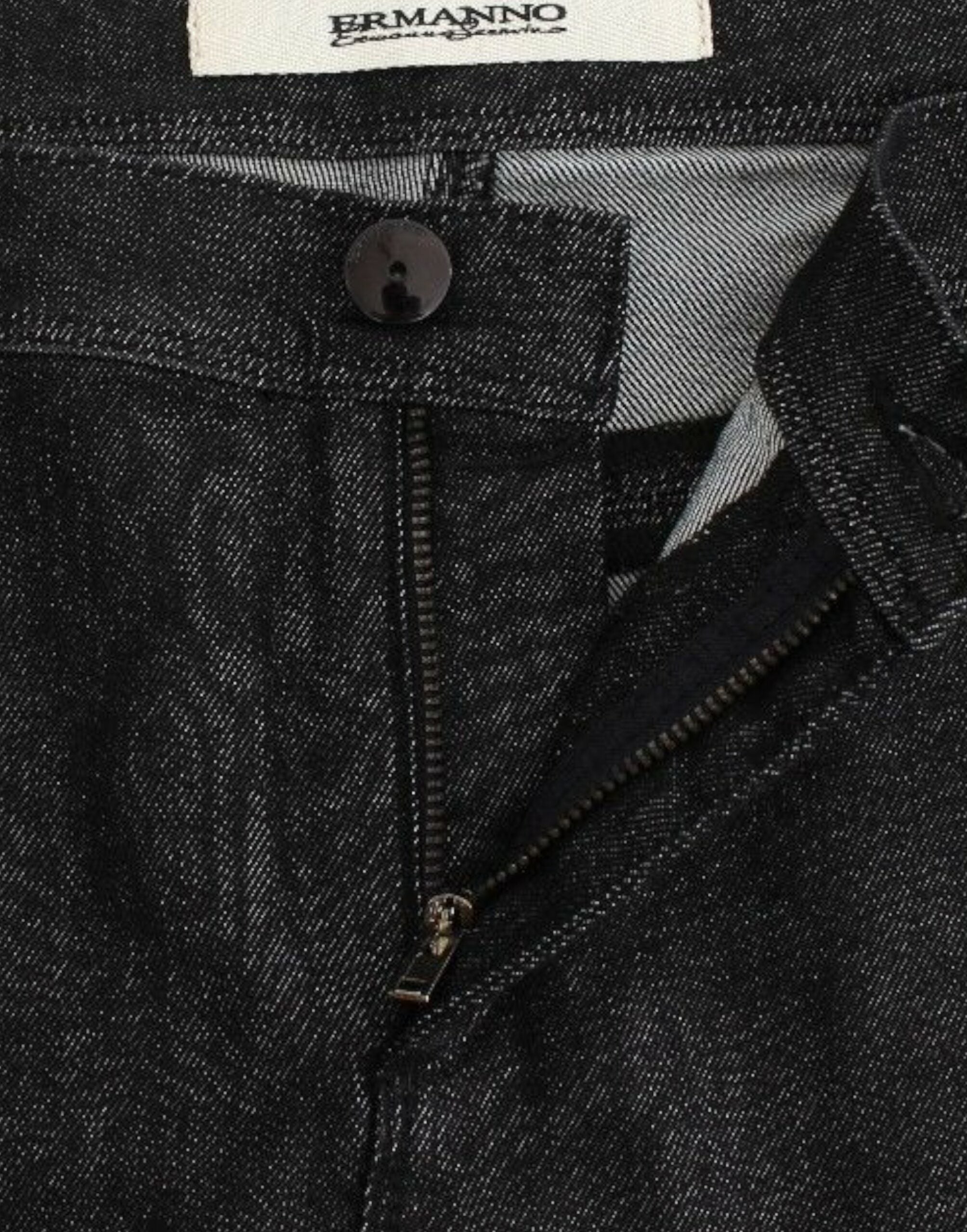 Schwarze Slim Jeans Denim Hose Skinny Leg Stretch