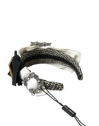 Mehrfarbiges, mit Kristallen verziertes Damen-Stirnband Diadem