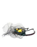 Black Lemons Sizilien Lila Kristall Netz Stirnband Diadem