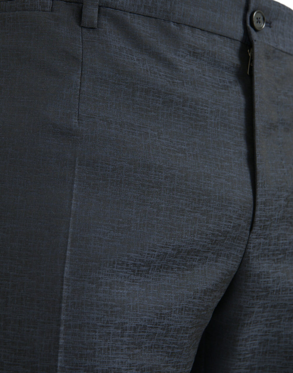 Blaue Wollhose für Herren im Skinny Fit