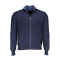 Maglia in cotone blu