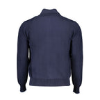 Maglia in cotone blu