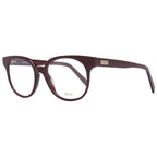 Burgundy Plastic Glasses (Frames)