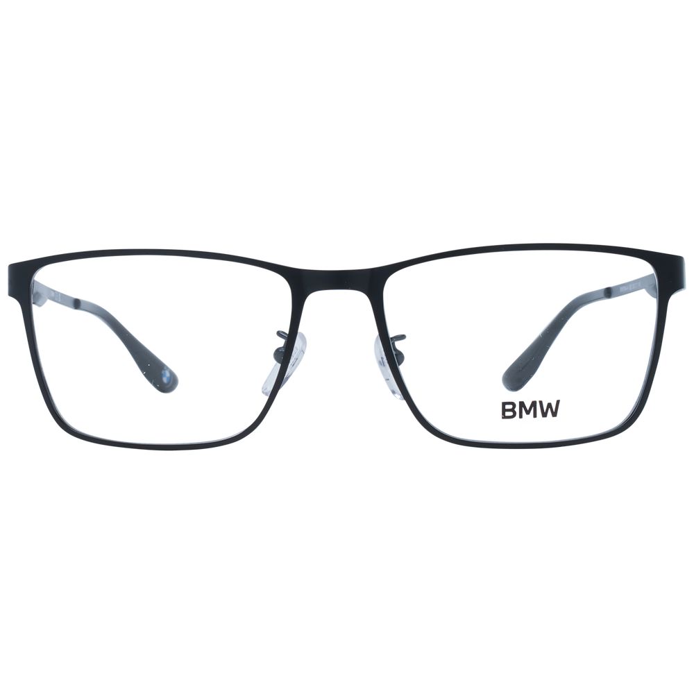 Brille (Gestell) aus schwarzem Metall